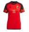 Billige Belgien Yannick Carrasco #11 Hjemmebanetrøje Dame VM 2022 Kort ærmer