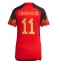 Billige Belgien Yannick Carrasco #11 Hjemmebanetrøje Dame VM 2022 Kort ærmer