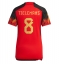 Billige Belgien Youri Tielemans #8 Hjemmebanetrøje Dame VM 2022 Kort ærmer
