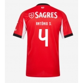 Billige Benfica Antonio Silva #4 Hjemmebanetrøje 2025-26 Kort ærmer