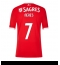 Billige Benfica David Neres #7 Hjemmebanetrøje 2022-23 Kort ærmer
