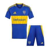 Billige Boca Juniors Hjemmebanetrøje Børn 2024-25 Kort ærmer (+ bukser)