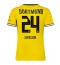 Billige Borussia Dortmund Daniel Svensson #24 Hjemmebanetrøje Dame 2026-27 Kort ærmer