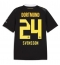Billige Borussia Dortmund Daniel Svensson #24 Udebanetrøje 2026-27 Kort ærmer