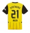 Billige Borussia Dortmund Donyell Malen #21 Hjemmebanetrøje 2024-25 Kort ærmer