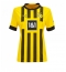 Billige Borussia Dortmund Donyell Malen #21 Hjemmebanetrøje Dame 2022-23 Kort ærmer
