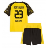 Billige Borussia Dortmund Emre Can #23 Hjemmebanetrøje Børn 2025-26 Kort ærmer (+ bukser)