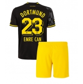 Billige Borussia Dortmund Emre Can #23 Udebanetrøje Børn 2022-23 Kort ærmer (+ bukser)