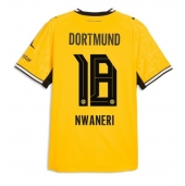 Billige Borussia Dortmund Ethan Nwaneri #18 Hjemmebanetrøje 2026-27 Kort ærmer