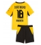 Billige Borussia Dortmund Ethan Nwaneri #18 Hjemmebanetrøje Børn 2026-27 Kort ærmer (+ bukser)
