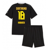 Billige Borussia Dortmund Ethan Nwaneri #18 Udebanetrøje Børn 2026-27 Kort ærmer (+ bukser)