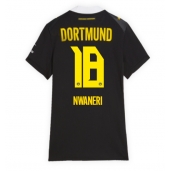 Billige Borussia Dortmund Ethan Nwaneri #18 Udebanetrøje Dame 2026-27 Kort ærmer