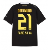 Billige Borussia Dortmund Fabio Silva #21 Udebanetrøje 2026-27 Kort ærmer