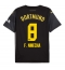 Billige Borussia Dortmund Felix Nmecha #8 Udebanetrøje 2024-25 Kort ærmer