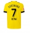 Billige Borussia Dortmund Giovanni Reyna #7 Hjemmebanetrøje 2022-23 Kort ærmer