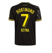 Billige Borussia Dortmund Giovanni Reyna #7 Udebanetrøje 2022-23 Kort ærmer