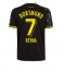 Billige Borussia Dortmund Giovanni Reyna #7 Udebanetrøje 2022-23 Kort ærmer