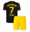 Billige Borussia Dortmund Giovanni Reyna #7 Udebanetrøje Børn 2022-23 Kort ærmer (+ bukser)