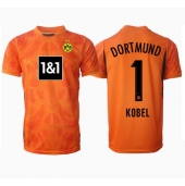 Billige Borussia Dortmund Gregor Kobel #1 Målmand Tredje trøje 2024-25 Kort ærmer