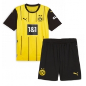 Billige Borussia Dortmund Hjemmebanetrøje Børn 2024-25 Kort ærmer (+ bukser)