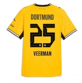 Billige Borussia Dortmund Joey Veerman #25 Hjemmebanetrøje 2026-27 Kort ærmer