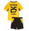Billige Borussia Dortmund Joey Veerman #25 Hjemmebanetrøje Børn 2026-27 Kort ærmer (+ bukser)