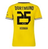 Billige Borussia Dortmund Joey Veerman #25 Hjemmebanetrøje Dame 2026-27 Kort ærmer