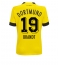 Billige Borussia Dortmund Julian Brandt #19 Hjemmebanetrøje Dame 2022-23 Kort ærmer