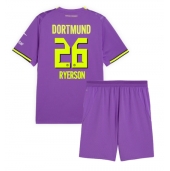Billige Borussia Dortmund Julian Ryerson #26 Tredje trøje Børn 2026-27 Kort ærmer (+ bukser)