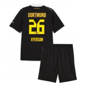 Billige Borussia Dortmund Julian Ryerson #26 Udebanetrøje Børn 2026-27 Kort ærmer (+ bukser)