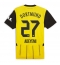 Billige Borussia Dortmund Karim Adeyemi #27 Hjemmebanetrøje 2024-25 Kort ærmer