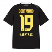 Billige Borussia Dortmund Konstantinos Karetsas #19 Udebanetrøje 2026-27 Kort ærmer