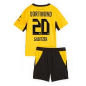Billige Borussia Dortmund Marcel Sabitzer #20 Hjemmebanetrøje Børn 2026-27 Kort ærmer (+ bukser)