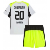 Billige Borussia Dortmund Marcel Sabitzer #20 Udebanetrøje Børn 2025-26 Kort ærmer (+ bukser)
