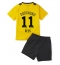 Billige Borussia Dortmund Marco Reus #11 Hjemmebanetrøje Børn 2022-23 Kort ærmer (+ bukser)