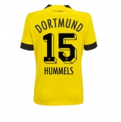 Billige Borussia Dortmund Mats Hummels #15 Hjemmebanetrøje Dame 2022-23 Kort ærmer