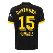 Billige Borussia Dortmund Mats Hummels #15 Udebanetrøje 2023-24 Kort ærmer