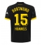 Billige Borussia Dortmund Mats Hummels #15 Udebanetrøje 2023-24 Kort ærmer
