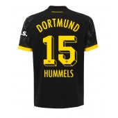 Billige Borussia Dortmund Mats Hummels #15 Udebanetrøje Dame 2023-24 Kort ærmer