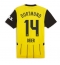 Billige Borussia Dortmund Maximilian Beier #14 Hjemmebanetrøje 2024-25 Kort ærmer