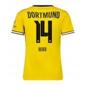 Billige Borussia Dortmund Maximilian Beier #14 Hjemmebanetrøje Dame 2026-27 Kort ærmer