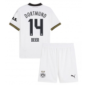 Billige Borussia Dortmund Maximilian Beier #14 Tredje trøje Børn 2024-25 Kort ærmer (+ bukser)