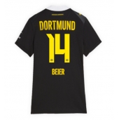 Billige Borussia Dortmund Maximilian Beier #14 Udebanetrøje Dame 2026-27 Kort ærmer