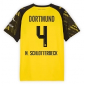 Billige Borussia Dortmund Nico Schlotterbeck #4 Hjemmebanetrøje 2025-26 Kort ærmer
