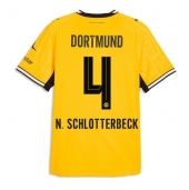 Billige Borussia Dortmund Nico Schlotterbeck #4 Hjemmebanetrøje 2026-27 Kort ærmer