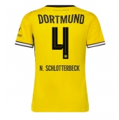 Billige Borussia Dortmund Nico Schlotterbeck #4 Hjemmebanetrøje Dame 2026-27 Kort ærmer