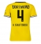 Billige Borussia Dortmund Nico Schlotterbeck #4 Hjemmebanetrøje Dame 2026-27 Kort ærmer