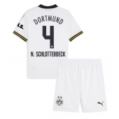 Billige Borussia Dortmund Nico Schlotterbeck #4 Tredje trøje Børn 2024-25 Kort ærmer (+ bukser)