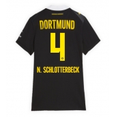 Billige Borussia Dortmund Nico Schlotterbeck #4 Udebanetrøje Dame 2026-27 Kort ærmer
