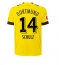 Billige Borussia Dortmund Nico Schulz #14 Hjemmebanetrøje 2022-23 Kort ærmer